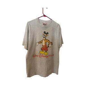 Vintage 1990s Disney Tigger T-Shirt – Walt Disney World – Men's Large